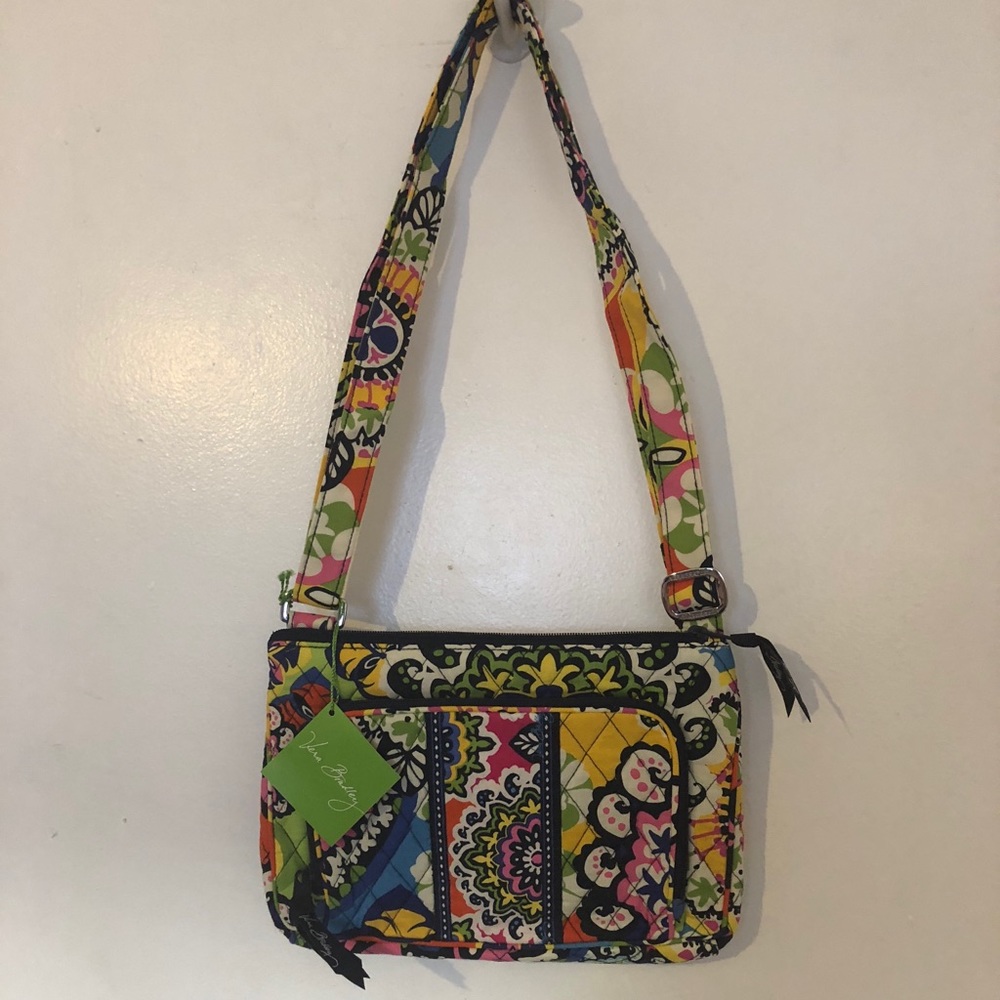Vera Bradley Multicolor Quilted Crossbody Bag